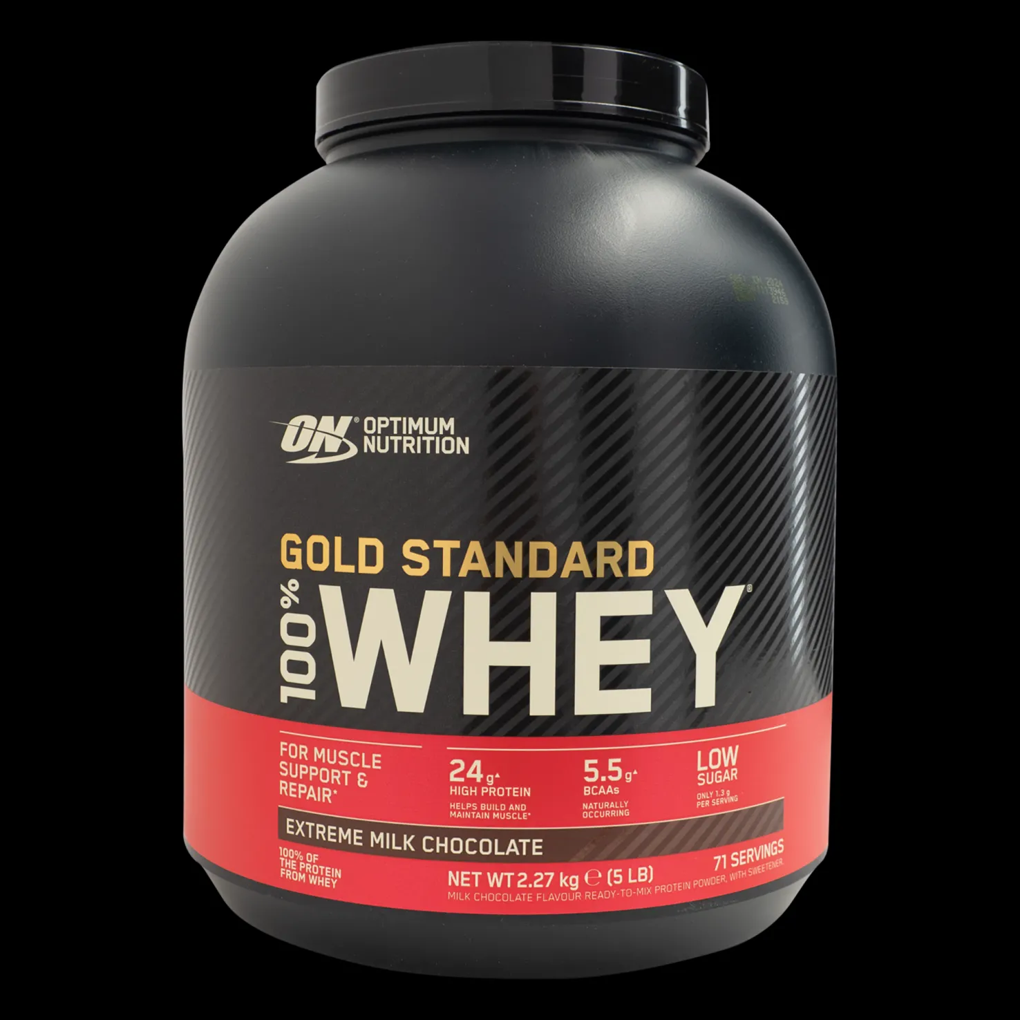 100 % Whey Gold Standard 2 270 g, proteiinijauhe - Proteiinilisät - 100 % Whey Gold Standard 2 270 g, proteiinijauhe