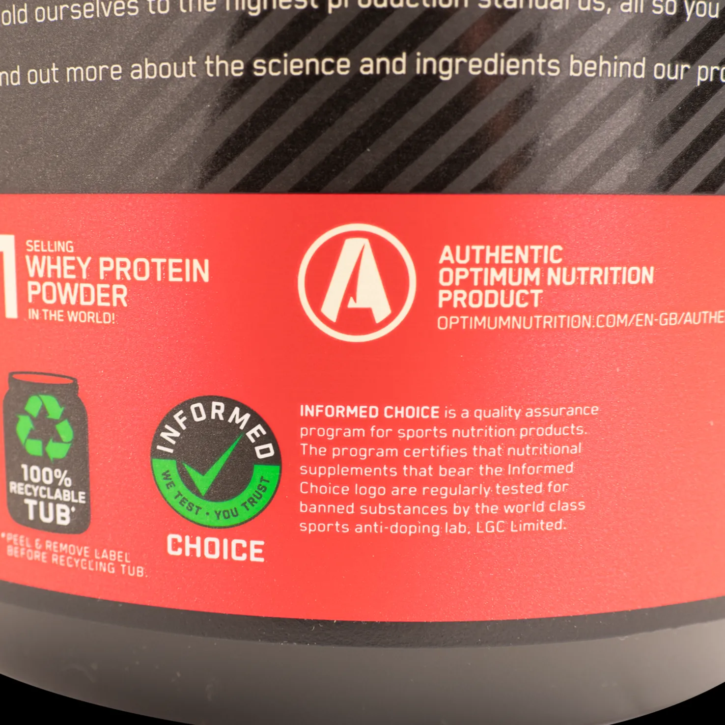 100 % Whey Gold Standard 2 270 g, proteiinijauhe - Proteiinilisät - 100 % Whey Gold Standard 2 270 g, proteiinijauhe