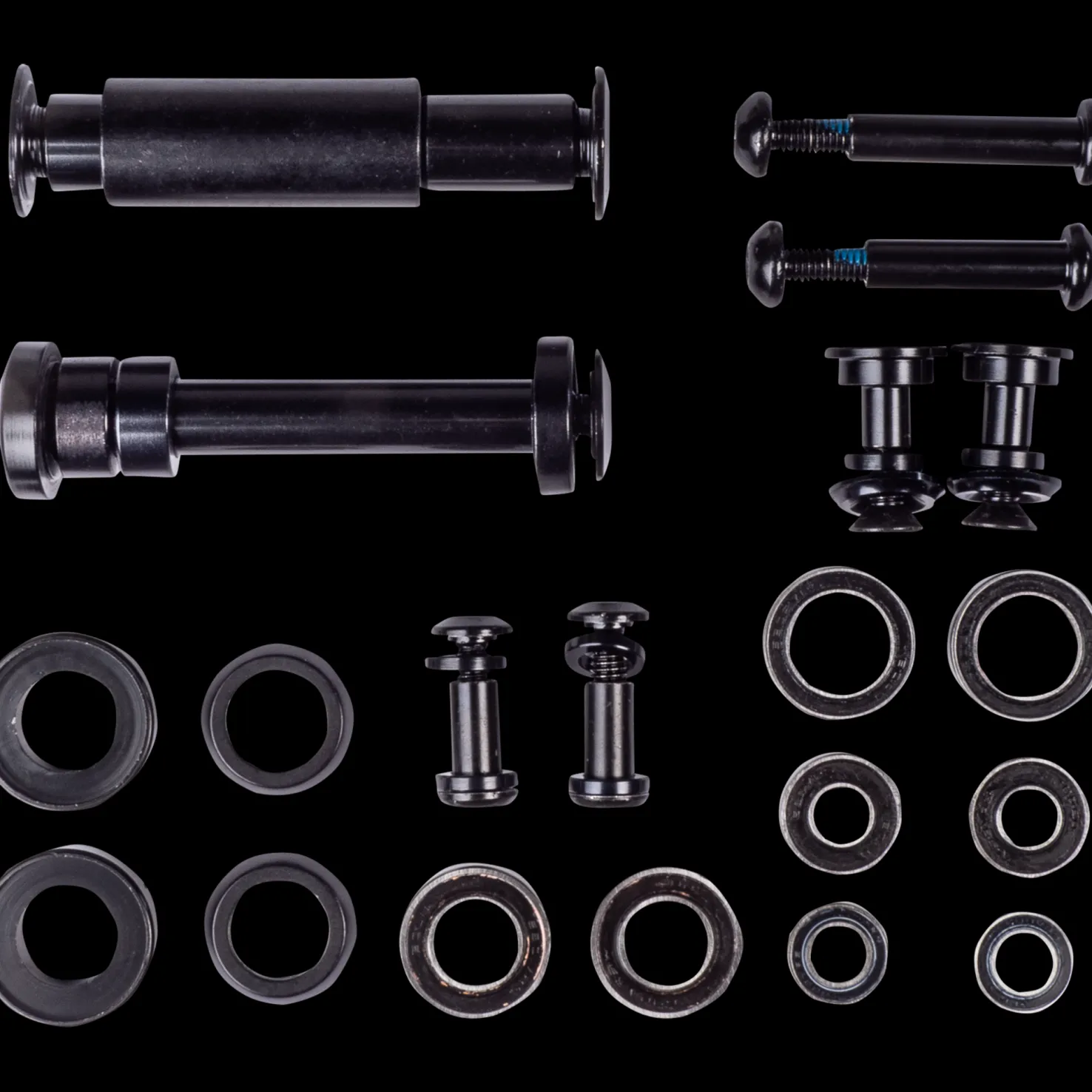 2019 AM 275 Interceptor rebuilt kit (nuts, bolts and bearing - Polkupyörän Rungot - 2019 AM 275 Interceptor rebuilt kit (nuts, bolts and bearing