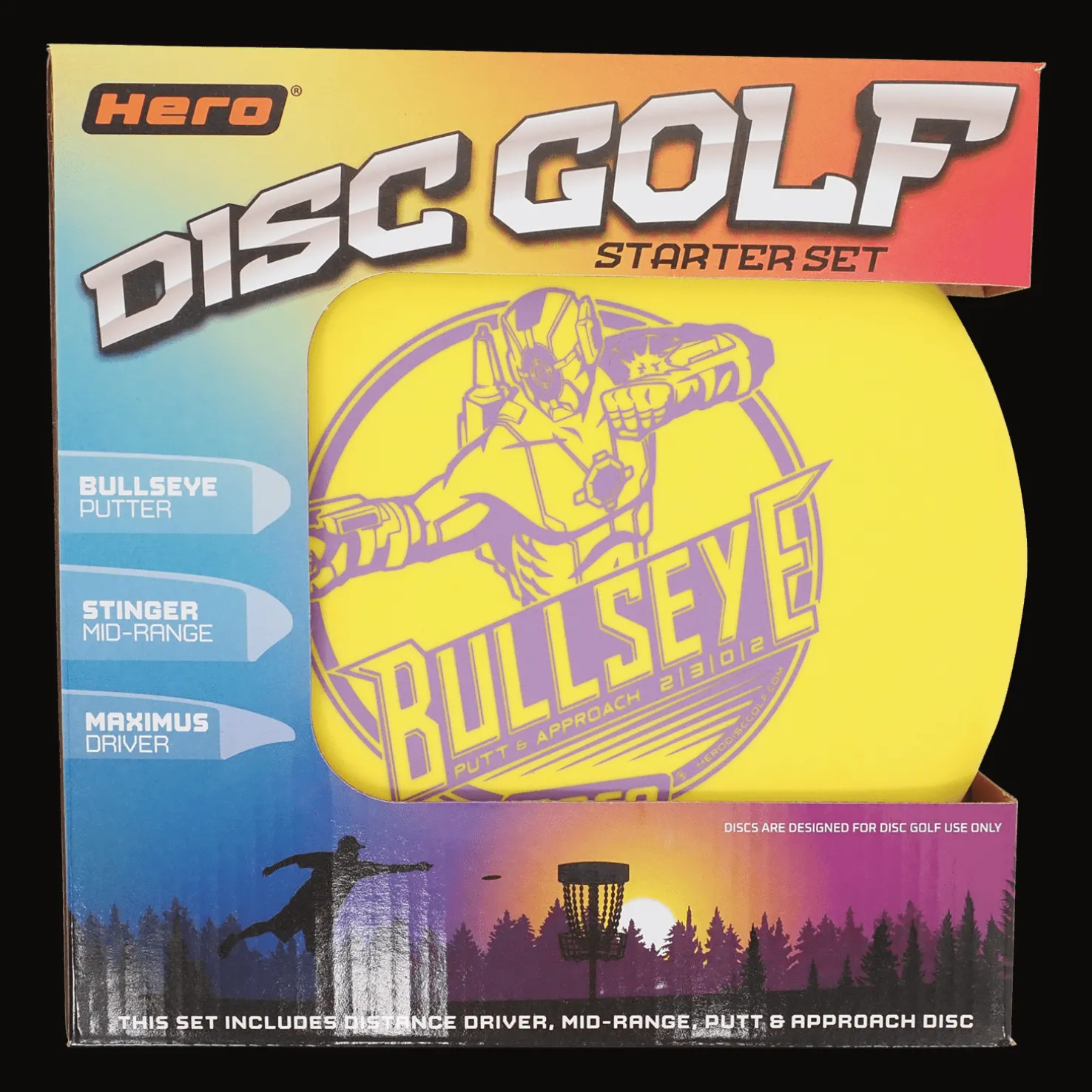 3 Disc Golf Starter Set, aloituspakkaus frisbeegolfiin - - 3 Disc Golf Starter Set, aloituspakkaus frisbeegolfiin