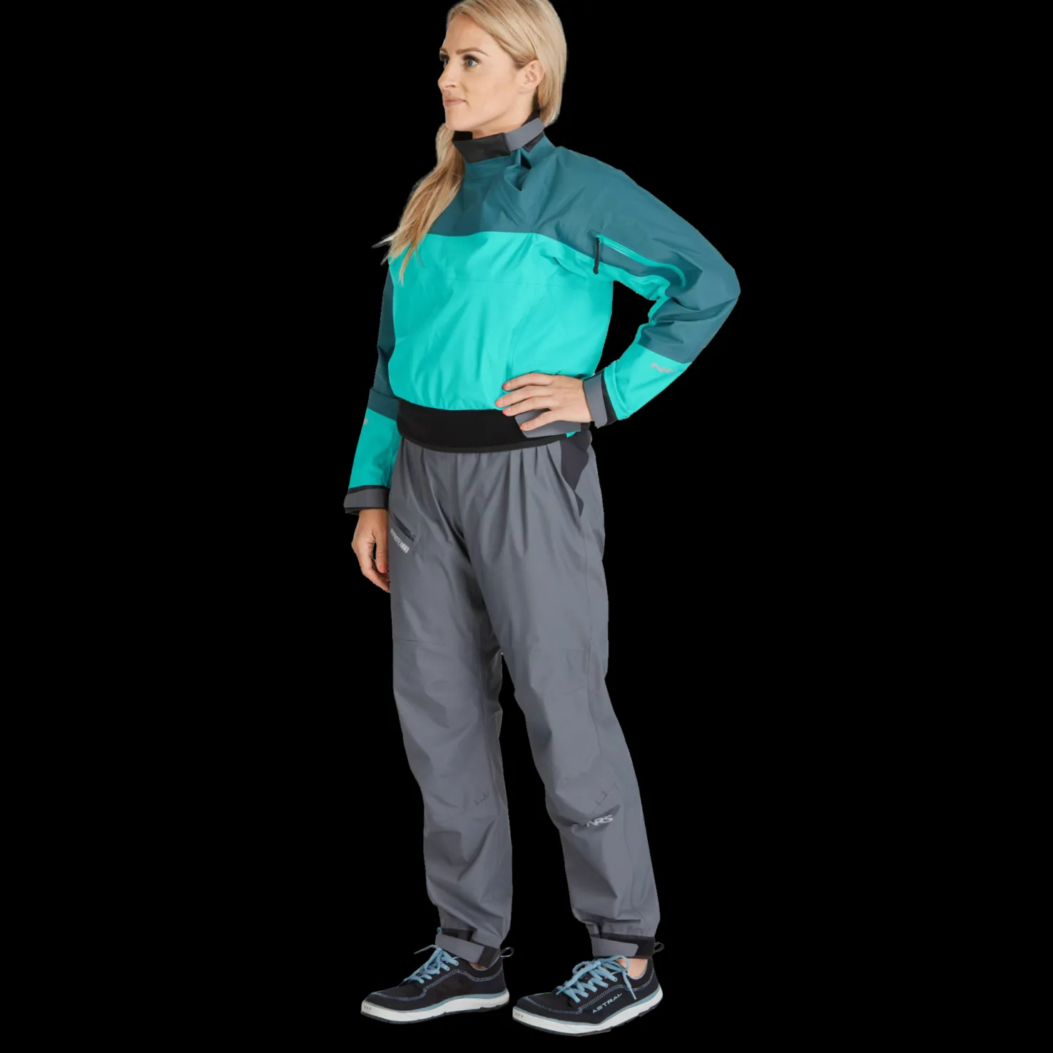 2022 NRS Women's Helium Splash Jacket - Melontavaatteet - 2022 NRS Women's Helium Splash Jacket