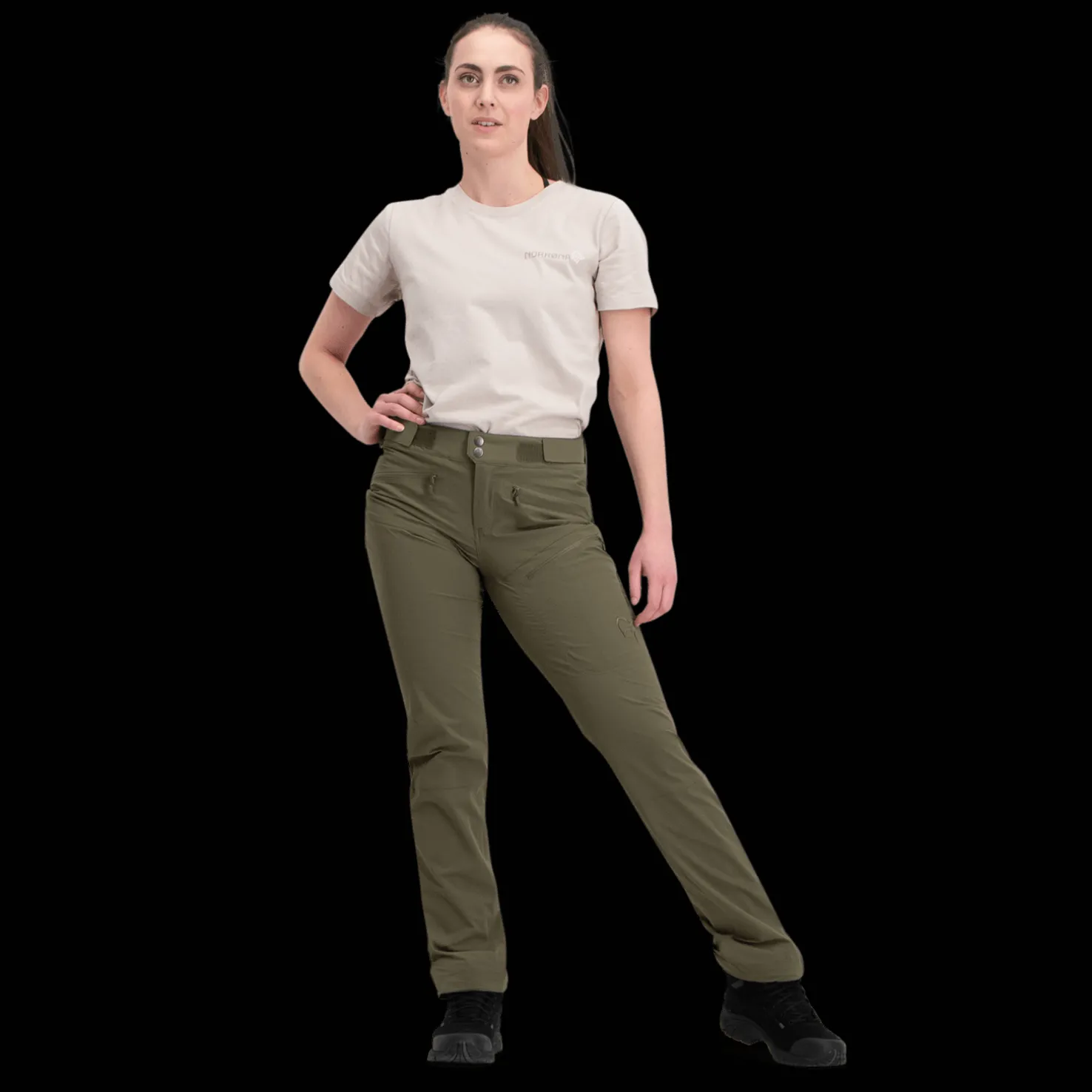 /29 puuvilla duotone T-shirt, naisten t-paita - Metsästys T-Paidat - /29 puuvilla duotone T-shirt, naisten t-paita