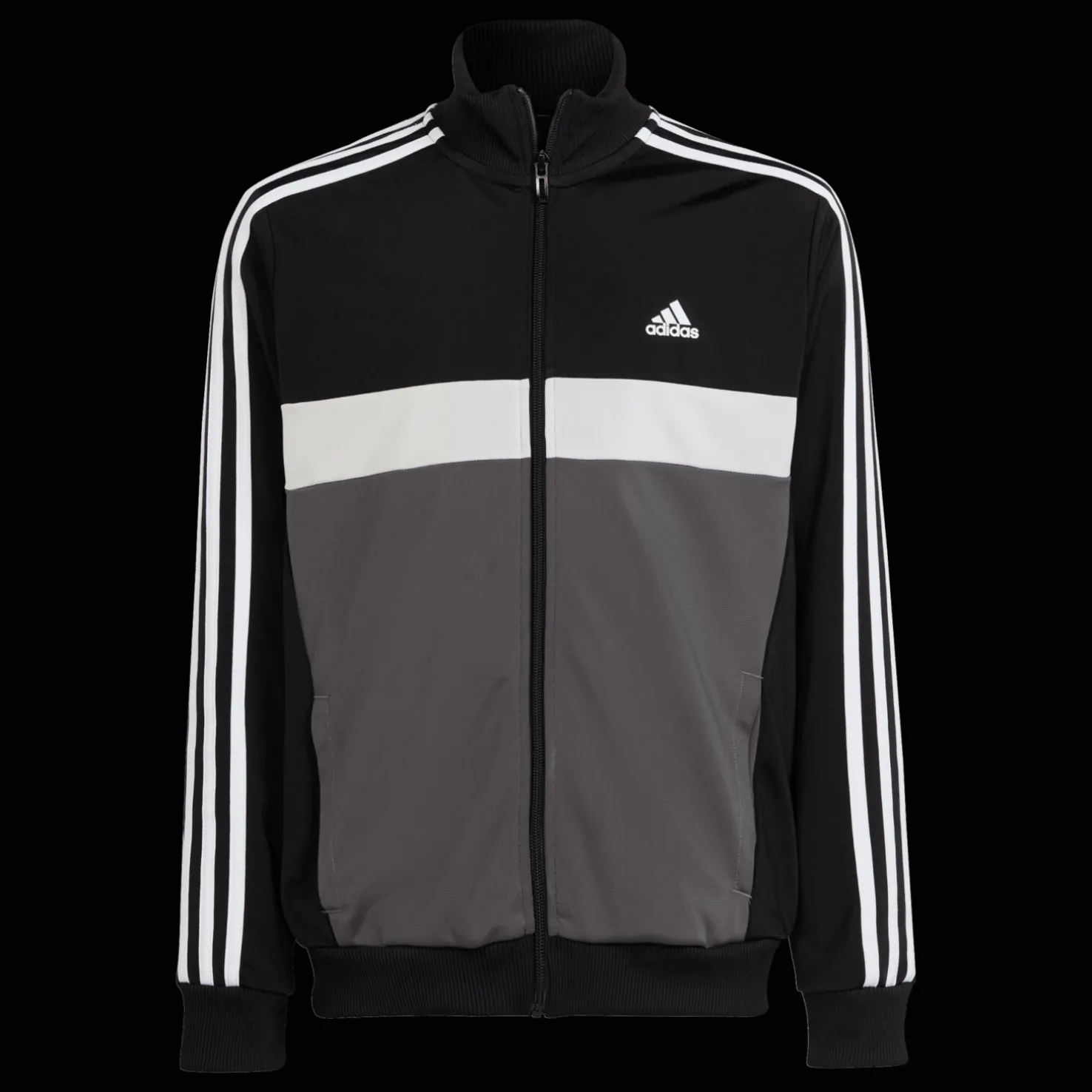3 Stripes Tiberio FL Tracksuit, nuorten verryttelyasu - Verryttelyasut - 3 Stripes Tiberio FL Tracksuit, nuorten verryttelyasu