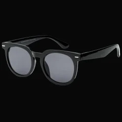 008 Waye Black Frame With Smoke Lens, aurinkolasit, unisex - Lifestyle Aurinkolasit - 008 Waye Black Frame With Smoke Lens, aurinkolasit, unisex