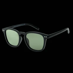 019 Waye Polarized Matt Black W Green Pol Lens, aurinkolasit, unisex - Urheilulasit - 019 Waye Polarized Matt Black W Green Pol Lens, aurinkolasit, unisex