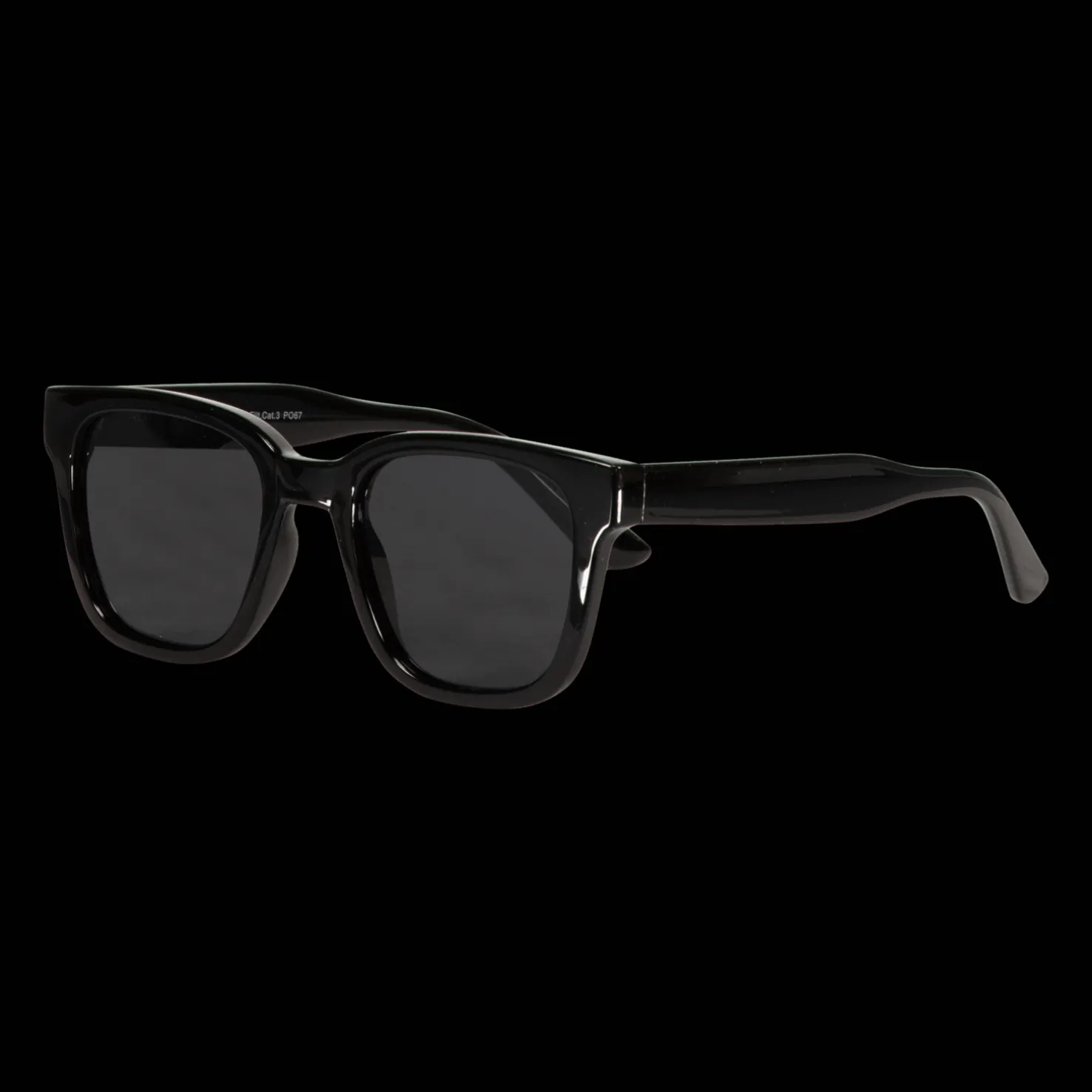 013 Waye Polarized Shiny Black W Pol Smoke, aurinkolasit, unisex - Urheilulasit - 013 Waye Polarized Shiny Black W Pol Smoke, aurinkolasit, unisex