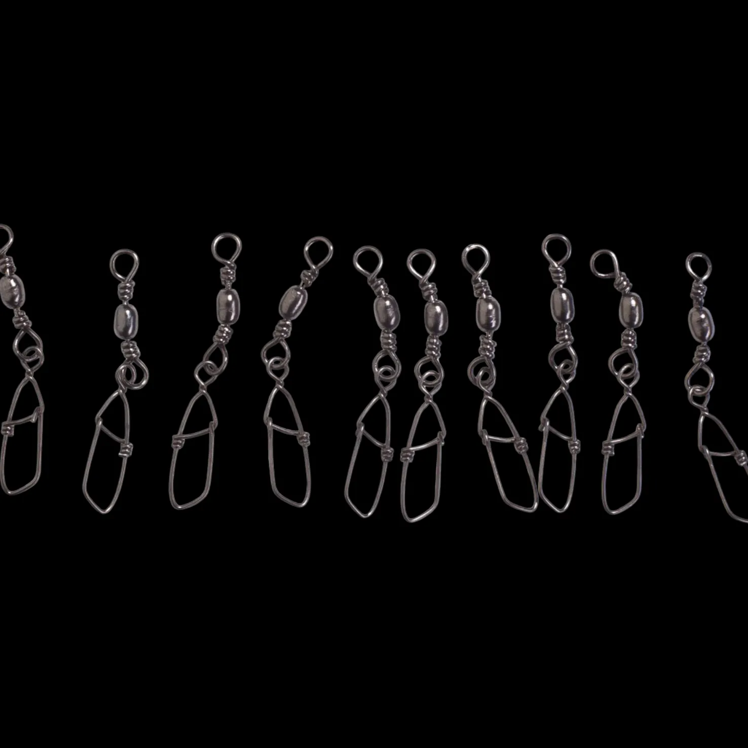 Abu Garcia viehelukot, koko 1, 10 kpl - Kalastustarvikkeet - Abu Garcia viehelukot, koko 1, 10 kpl