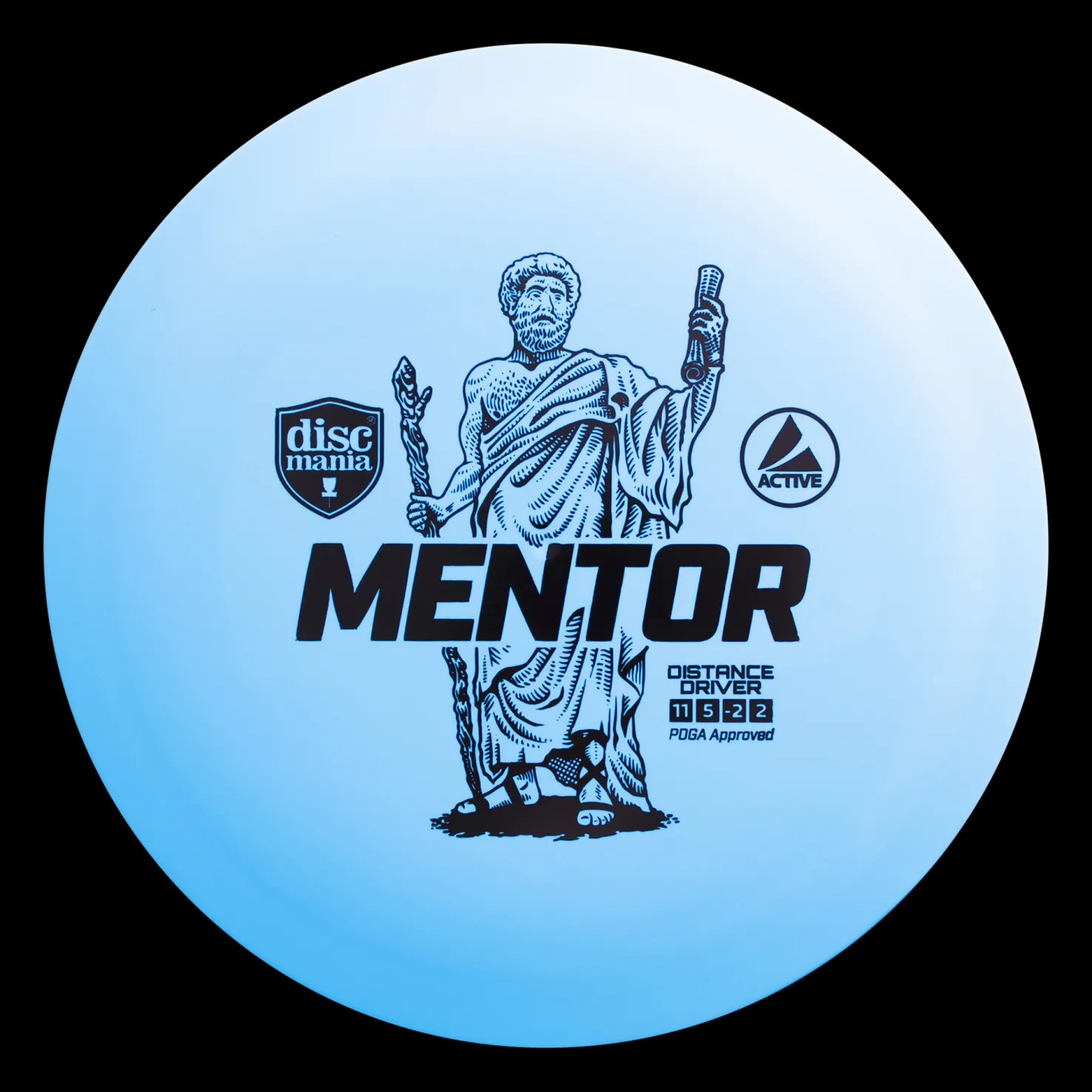 Active Driver Mentor Light Blue, draiveri frisbeegolf - Frisbeegolf - Active Driver Mentor Light Blue, draiveri frisbeegolf