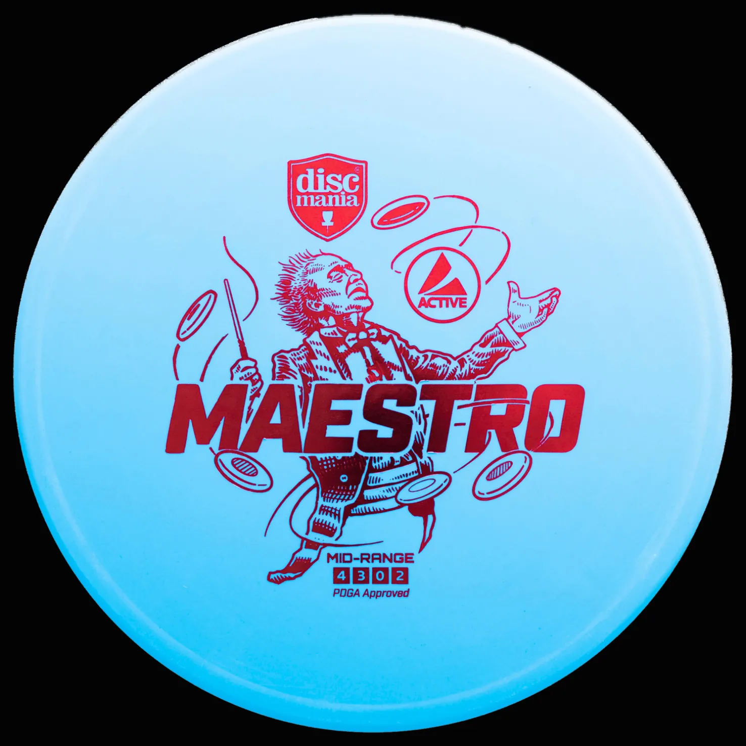 Active Midrange Maestro, midrange frisbee - Frisbeegolf - Active Midrange Maestro, midrange frisbee