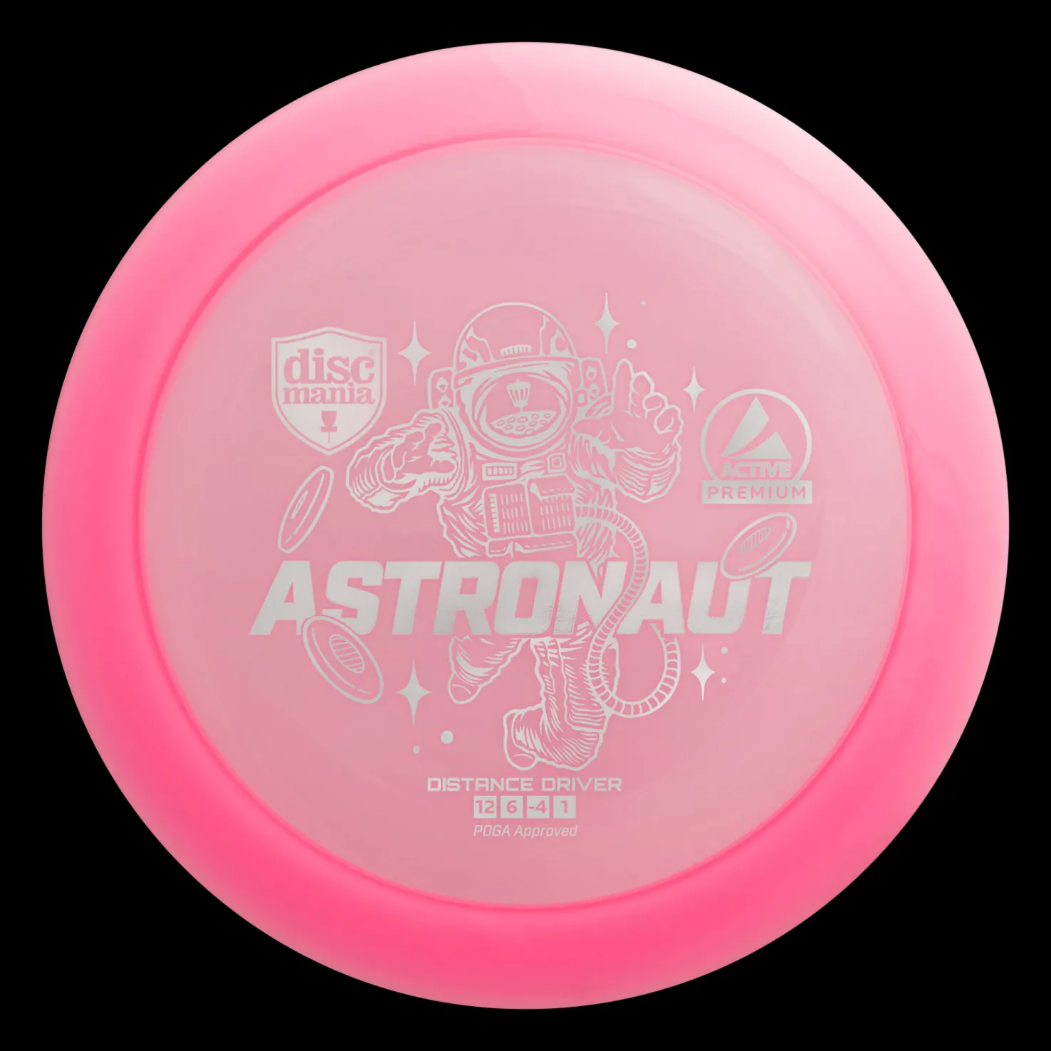 Active Premium Driver Astronaut Yellow, draiveri frisbeegolf - Frisbeegolf - Active Premium Driver Astronaut Yellow, draiveri frisbeegolf