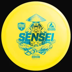 Active Premium Putter Sensei Yellow, putteri frisbeegolf - Frisbeegolf - Active Premium Putter Sensei Yellow, putteri frisbeegolf