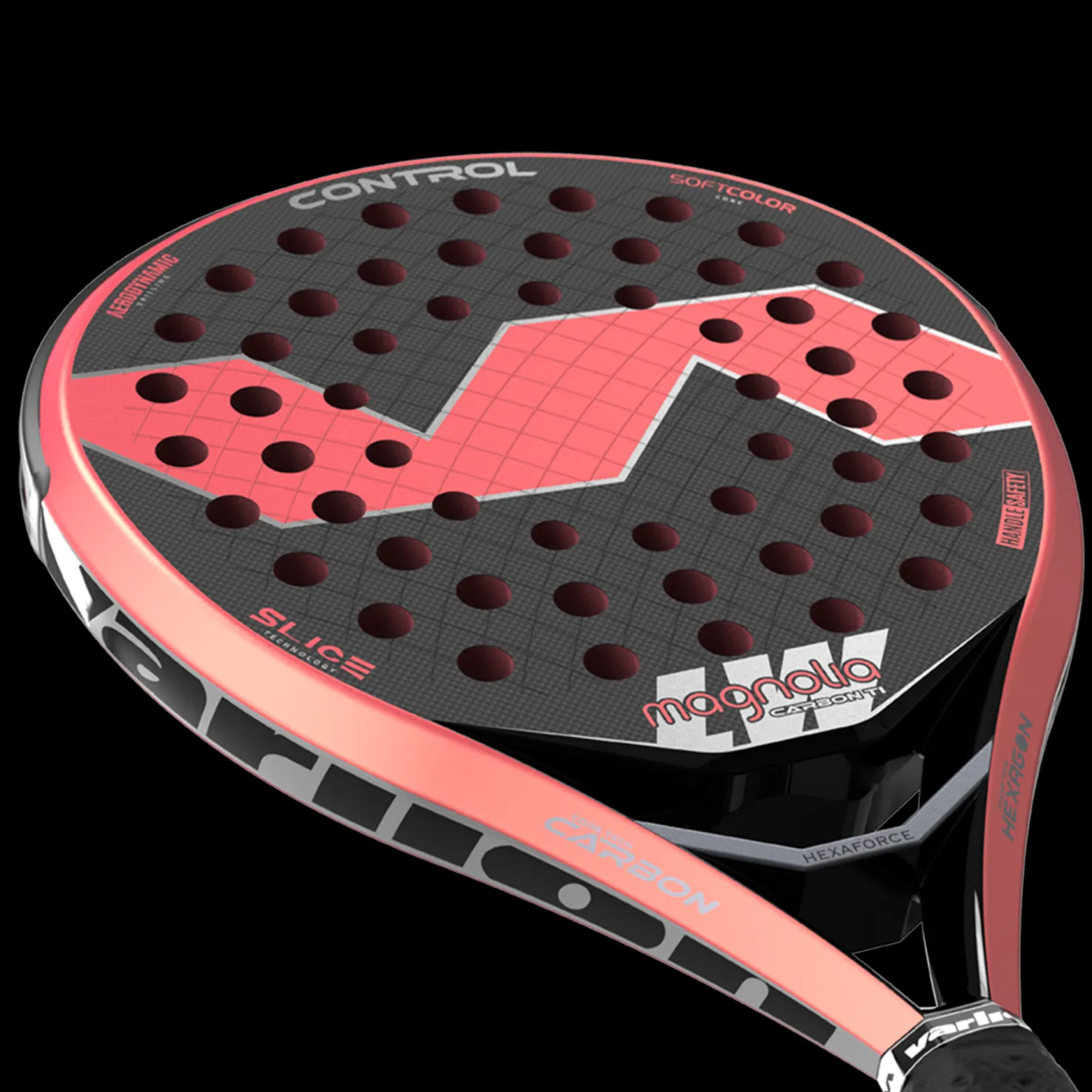 Adv Lw Carbon Ti Magnolia, padelmaila - Padelmailat - Adv Lw Carbon Ti Magnolia, padelmaila