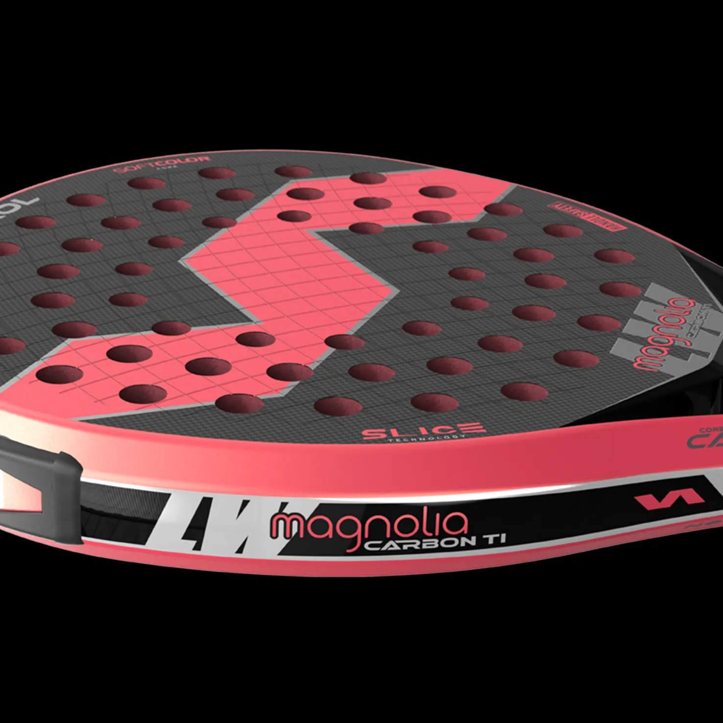 Adv Lw Carbon Ti Magnolia, padelmaila - Padelmailat - Adv Lw Carbon Ti Magnolia, padelmaila