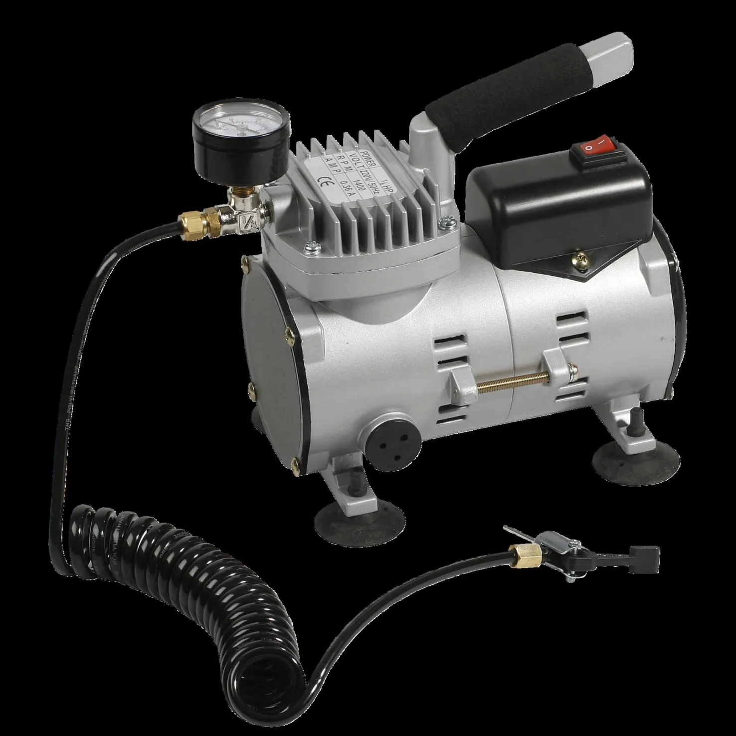 Air Compressor Mini, pallopumppu - Jalkapallotarvikkeet - Air Compressor Mini, pallopumppu