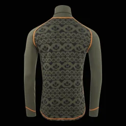 Alaska 2-layer Woll Polo Zip, villainen kerrastopaita - Metsästysvaatteet - Alaska 2-layer Woll Polo Zip, villainen kerrastopaita