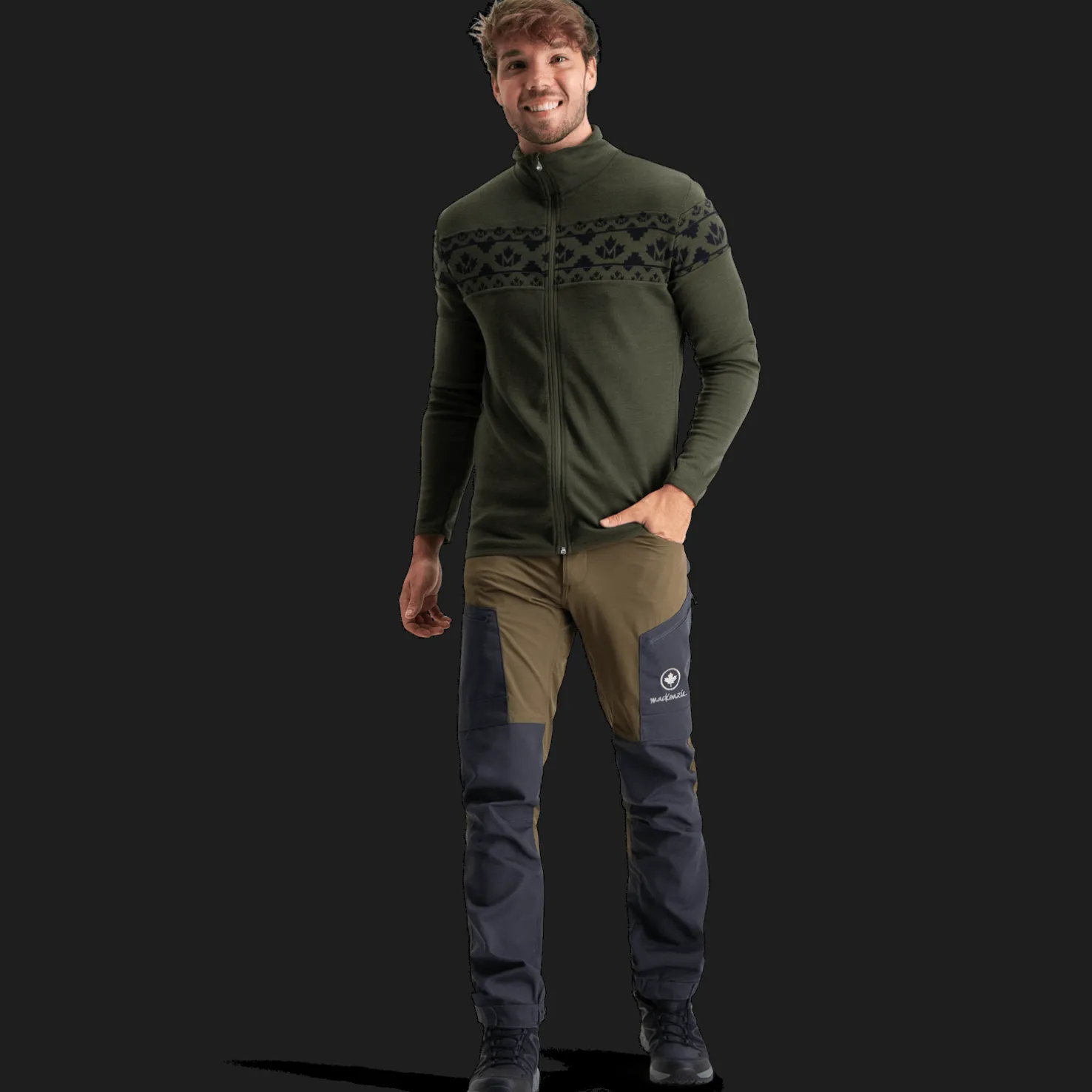 Alaska 2-layer Wool Jacket, villainen kerrastotakki - Metsästysvaatteet - Alaska 2-layer Wool Jacket, villainen kerrastotakki