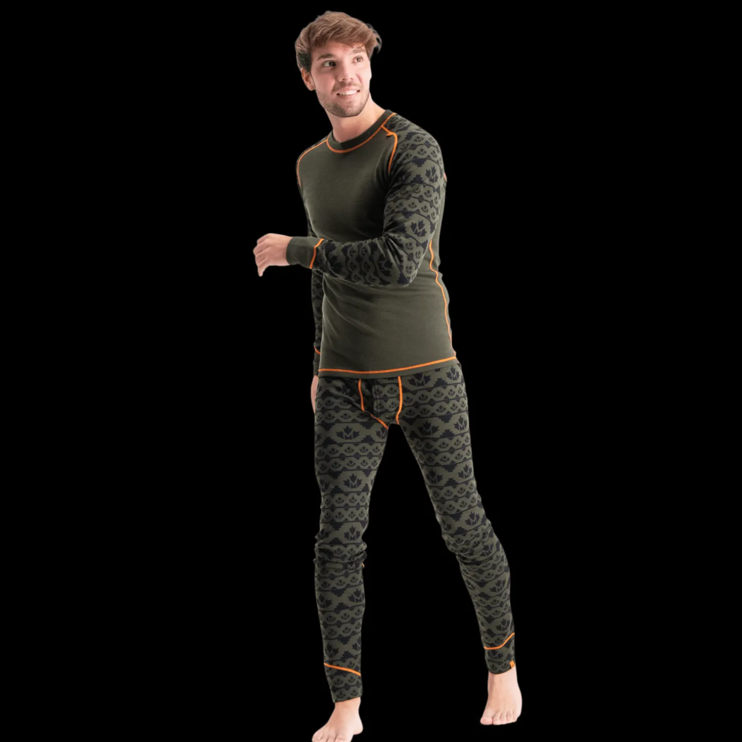 Alaska 2-layer Wool Pullover, kerrastopaita - Metsästysvaatteet - Alaska 2-layer Wool Pullover, kerrastopaita