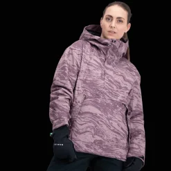 Alpine Anorak W Tnp Tbp Insulated 24/25, Anorakki lasketteluun ja lumilautailuun, miesten - Laskettelutakit Ja Toppatakit Naisten - Alpine Anorak W Tnp Tbp Insulated 24/25, Anorakki lasketteluun ja lumilautailuun, miesten