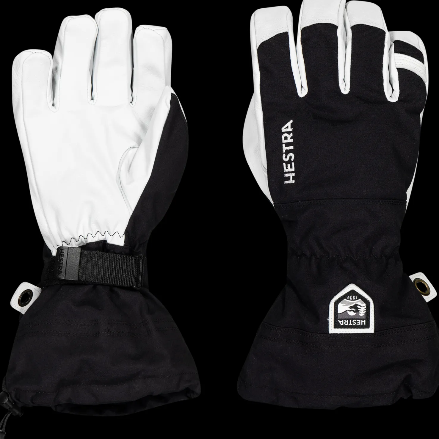 Alpine Glove Army leather Heli ski - 5 finger 24/25, lasketteluhanskat - Lasketteluhanskat - Alpine Glove Army leather Heli ski - 5 finger 24/25, lasketteluhanskat