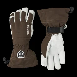 Alpine Glove Army leather Heli ski - 5 finger 24/25, lasketteluhanskat - Lasketteluhanskat - Alpine Glove Army leather Heli ski - 5 finger 24/25, lasketteluhanskat