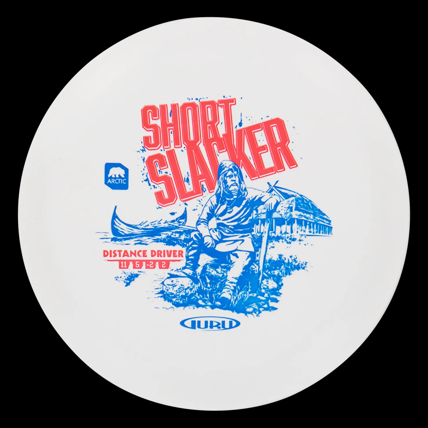 Arctic Line Driver Short Slacker, 150-165g, driver frisbeegolf - Frisbeegolf - Arctic Line Driver Short Slacker, 150-165g, driver frisbeegolf