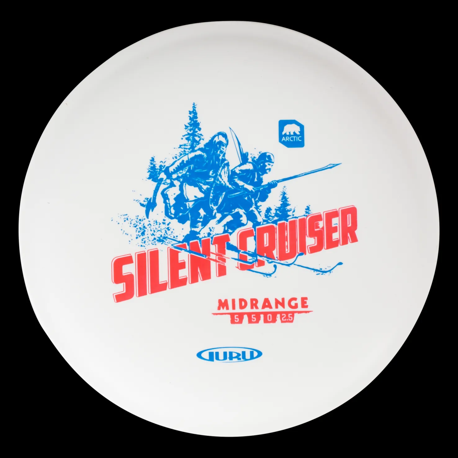 Arctic Line Midrange Silent Cruiser, 150-165g, midrange frisbeegolf - Frisbeegolf - Arctic Line Midrange Silent Cruiser, 150-165g, midrange frisbeegolf