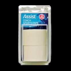 Assist Coach Sportstape 2-pk, urheiluteippi - Kinesioteipit Ja Urheiluteipit - Assist Coach Sportstape 2-pk, urheiluteippi