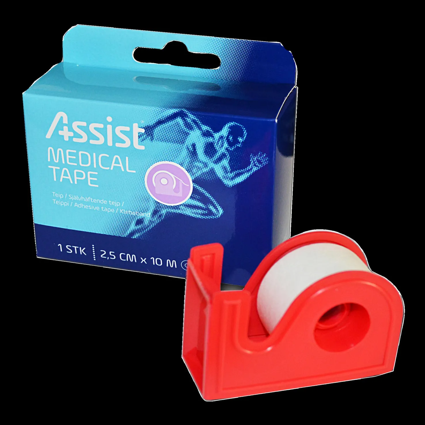 Assist Medical Tape, kirurginen teippi - Kinesioteipit Ja Urheiluteipit - Assist Medical Tape, kirurginen teippi