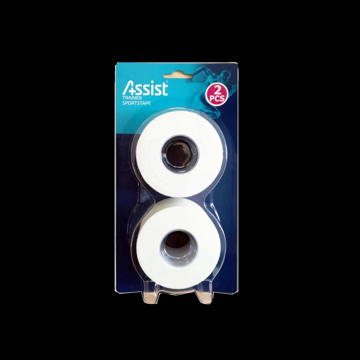 Assist Trainer Sportstape 2-pack, urheiluteippi - Kinesioteipit Ja Urheiluteipit - Assist Trainer Sportstape 2-pack, urheiluteippi