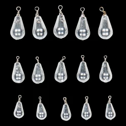 Assorted Teardrop Shot Lead Free, päärynäpaino - Kalastustarvikkeet - Assorted Teardrop Shot Lead Free, päärynäpaino