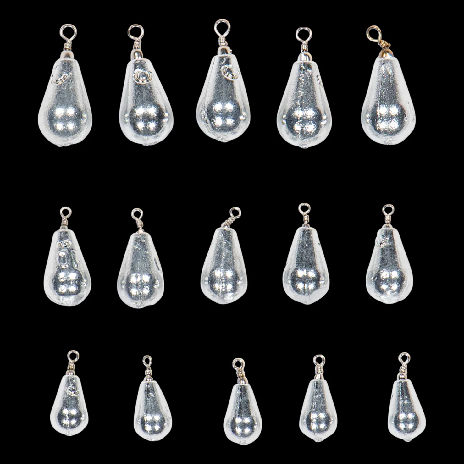 Assorted Teardrop Shot Lead Free, päärynäpaino - Kalastustarvikkeet - Assorted Teardrop Shot Lead Free, päärynäpaino