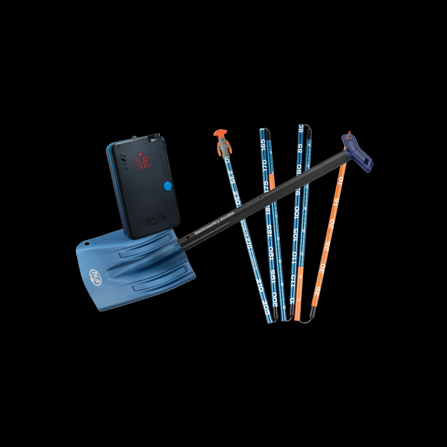 Avalanche Rescue Package TS 24/25, täydellinen lumivyörypaketti - Piipparit, Lapiot Ja Sondit - Avalanche Rescue Package TS 24/25, täydellinen lumivyörypaketti