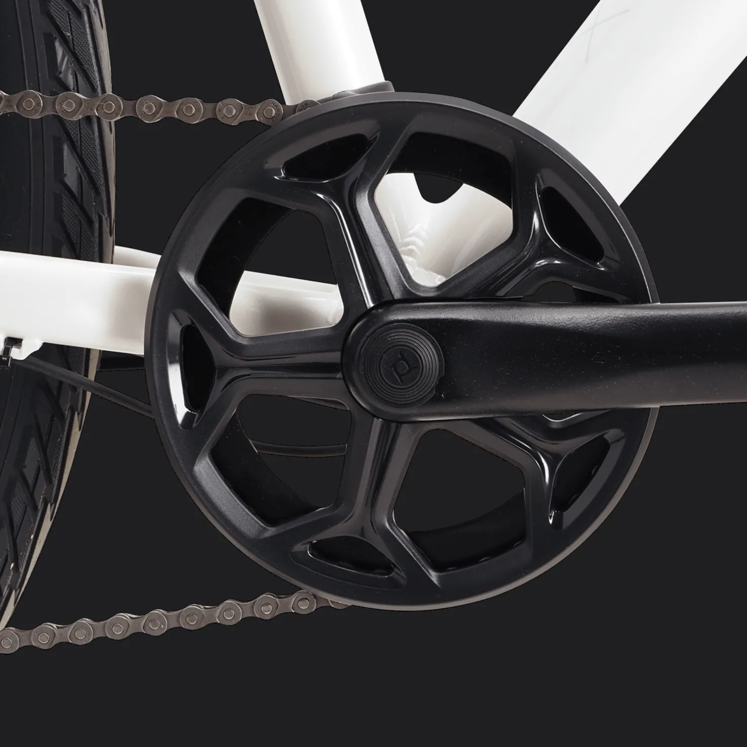 AX Pearl White 24, hybridipyörä, unisex - Hybridipyörät - AX Pearl White 24, hybridipyörä, unisex