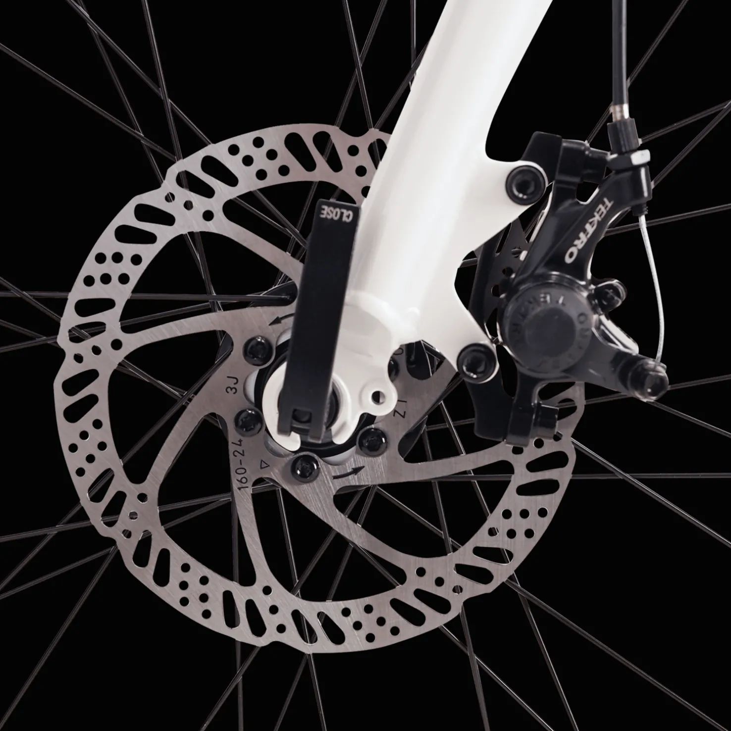 AX Pearl White 24, hybridipyörä, unisex - Hybridipyörät - AX Pearl White 24, hybridipyörä, unisex