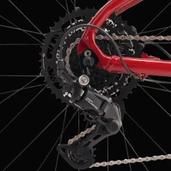 AX+ Scarlet Red 24, hybridipyörä, unisex - Hybridipyörät - AX+ Scarlet Red 24, hybridipyörä, unisex