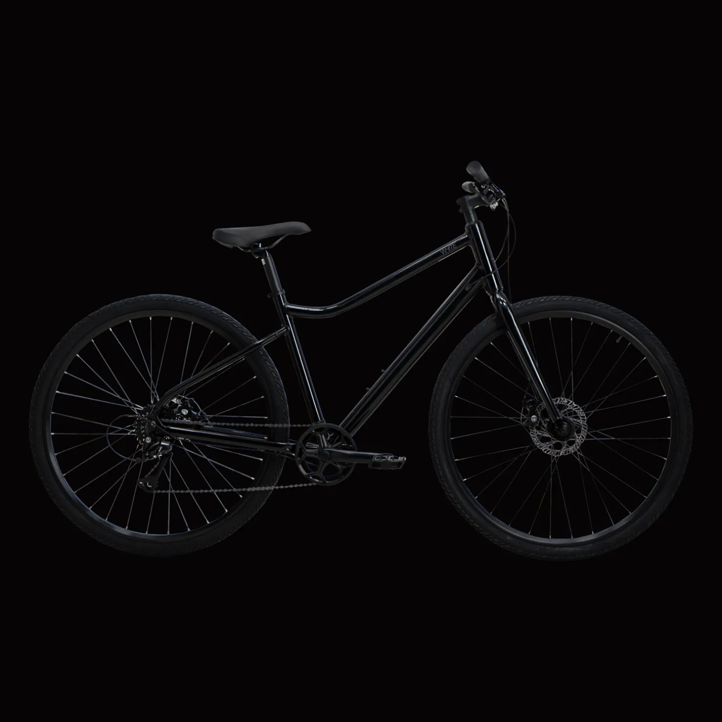 AX Space Black 24, miesten hybridipyörä - Hybridipyörät - AX Space Black 24, miesten hybridipyörä