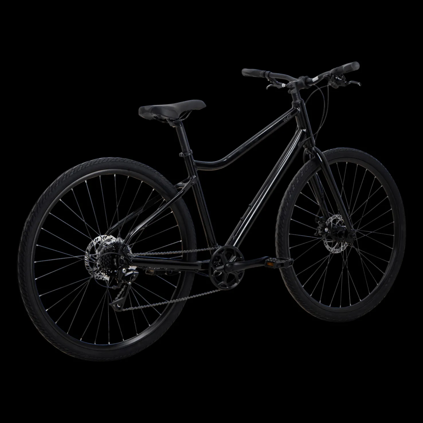 AX Space Black 24, miesten hybridipyörä - Hybridipyörät - AX Space Black 24, miesten hybridipyörä