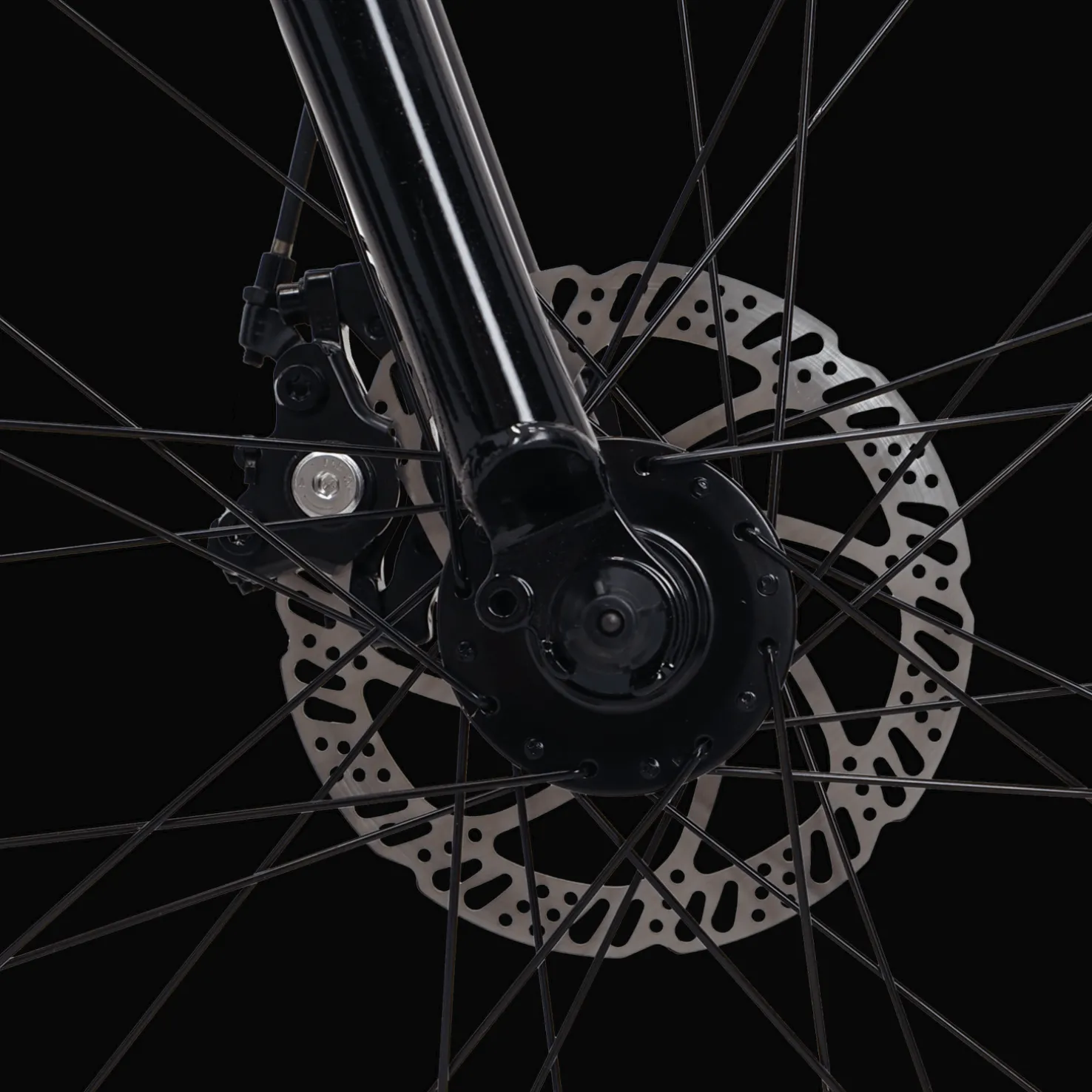 AX Space Black 24, miesten hybridipyörä - Hybridipyörät - AX Space Black 24, miesten hybridipyörä