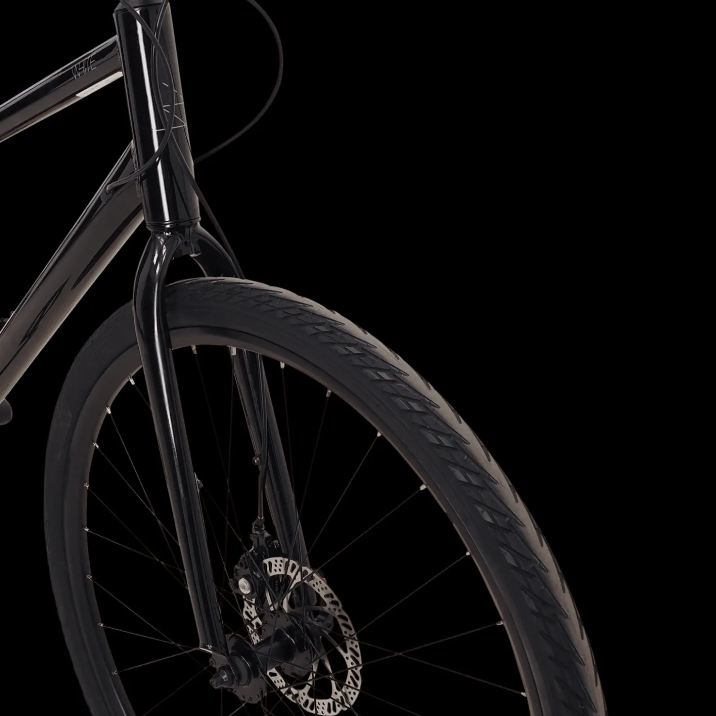 AX Space Black 24, miesten hybridipyörä - Hybridipyörät - AX Space Black 24, miesten hybridipyörä