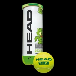 3B Head Tip Green, lasten /aloittelijoiden tennispallo - Tennistarvikkeet - 3B Head Tip Green, lasten /aloittelijoiden tennispallo