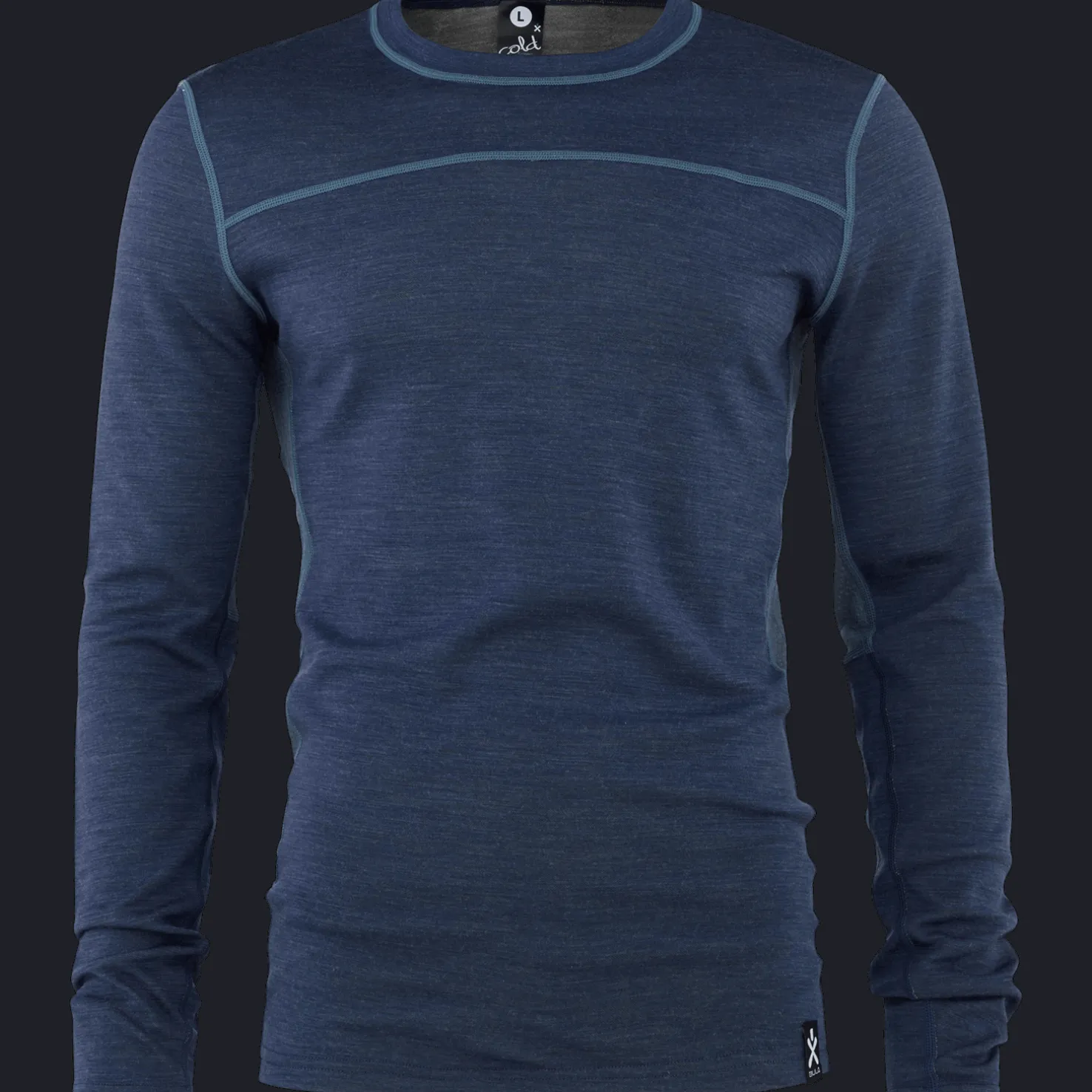 Base Crew, miesten villapaita - Villakerrastot yläosat miehet - Base Crew, miesten villapaita