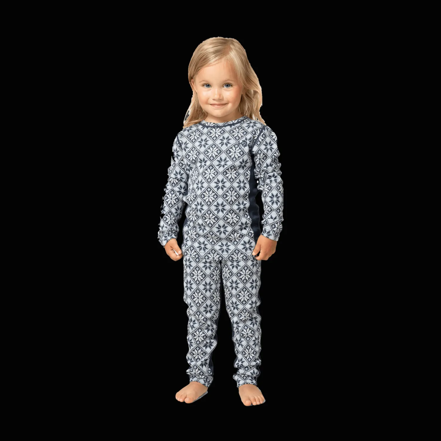 Baselayer Set, lasten villasetti - Pitkät Alushousut - Baselayer Set, lasten villasetti