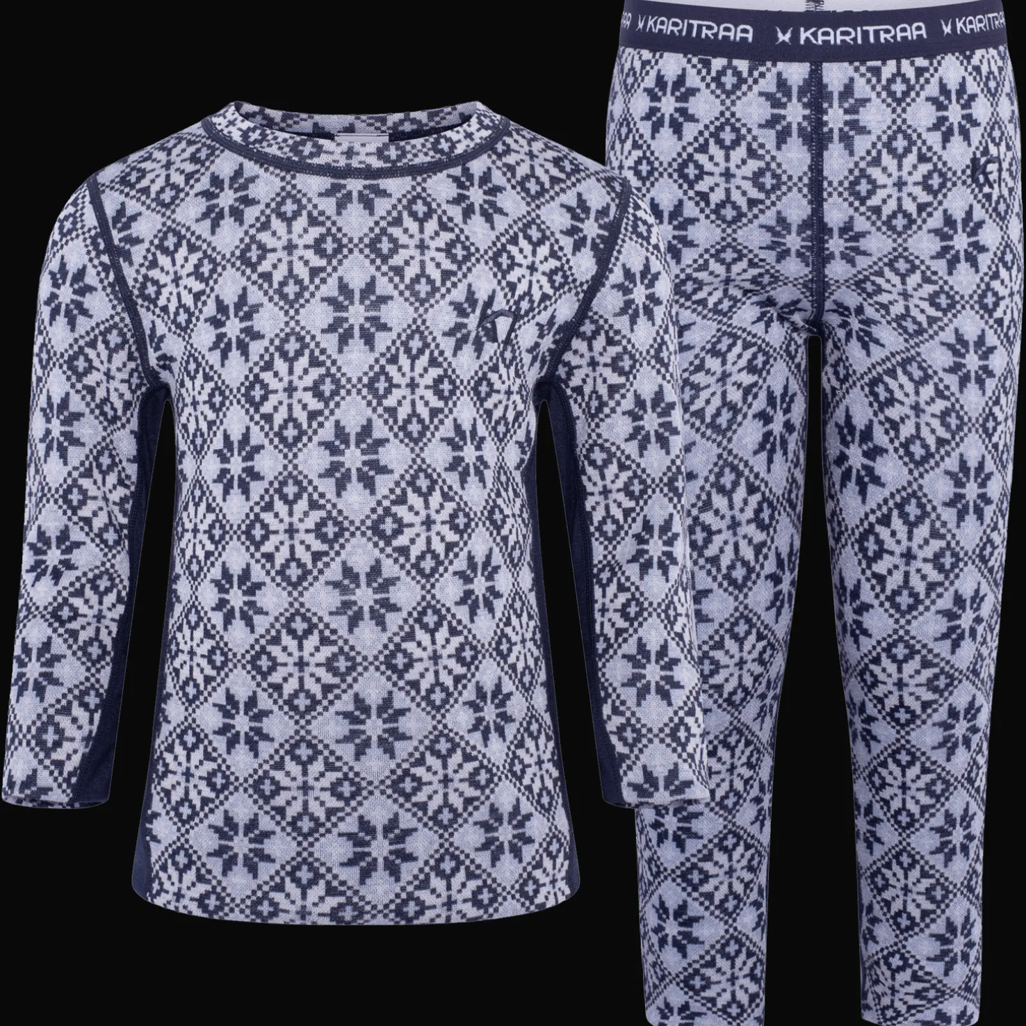 Baselayer Set, lasten villasetti - Pitkät Alushousut - Baselayer Set, lasten villasetti