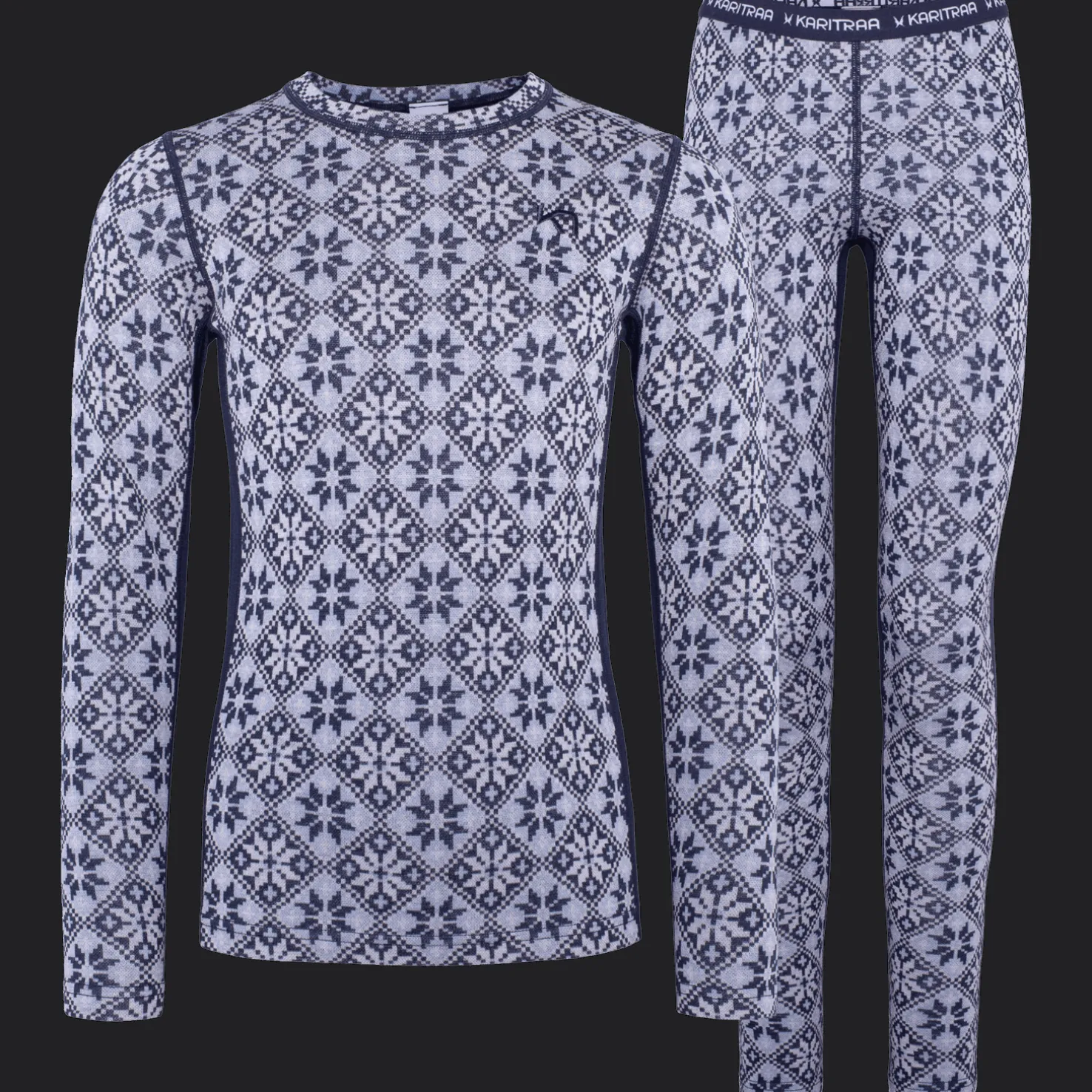 Baselayer Set, nuorten villasetti - Pitkät Alushousut - Baselayer Set, nuorten villasetti