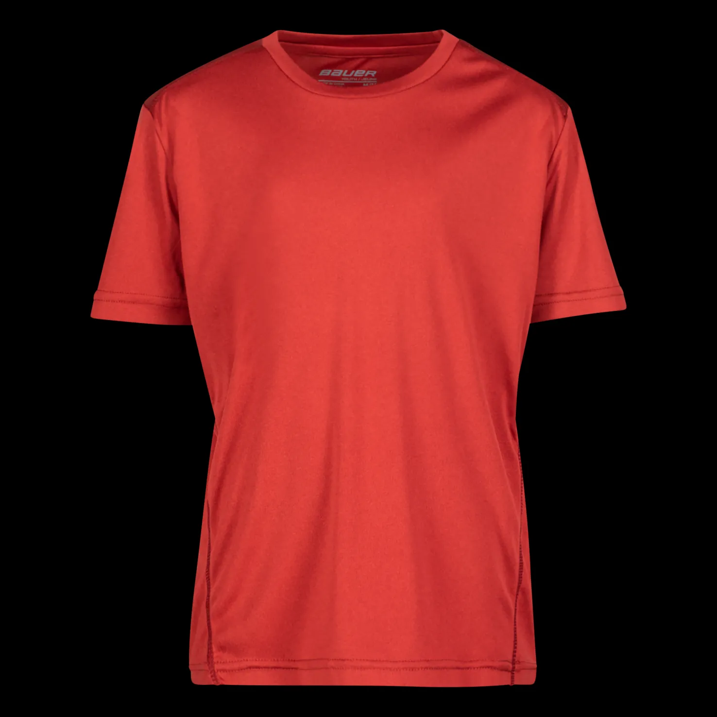 Bauer Vapor Team Tech Tee 23/24, nuorten treenipaita - T-Paidat Ja Shortsit Jääkiekkoon - Bauer Vapor Team Tech Tee 23/24, nuorten treenipaita