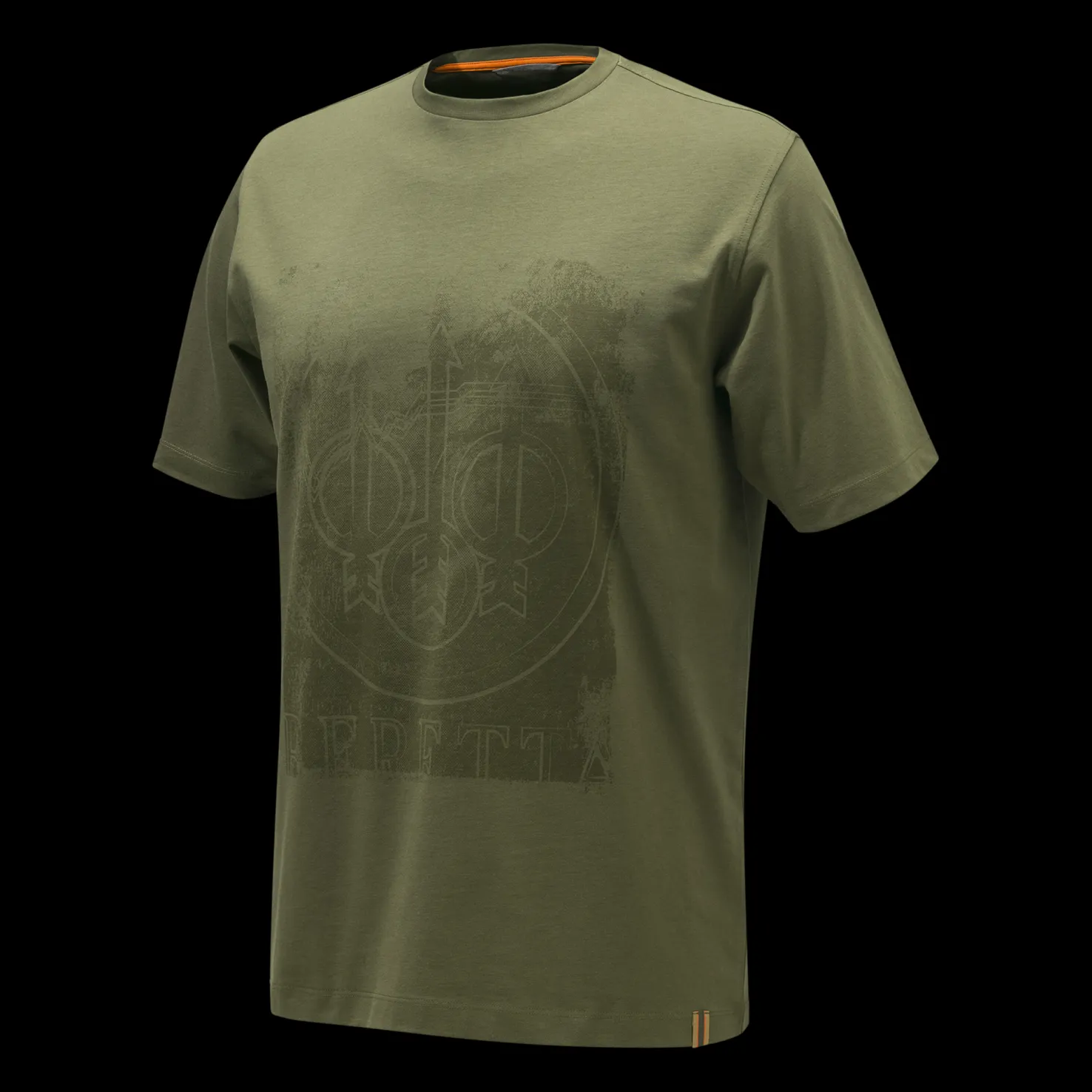 Beretta Logo T-shirt, T-paita miehet - Kauluspaidat Ja Flanellipaidat - Beretta Logo T-shirt, T-paita miehet