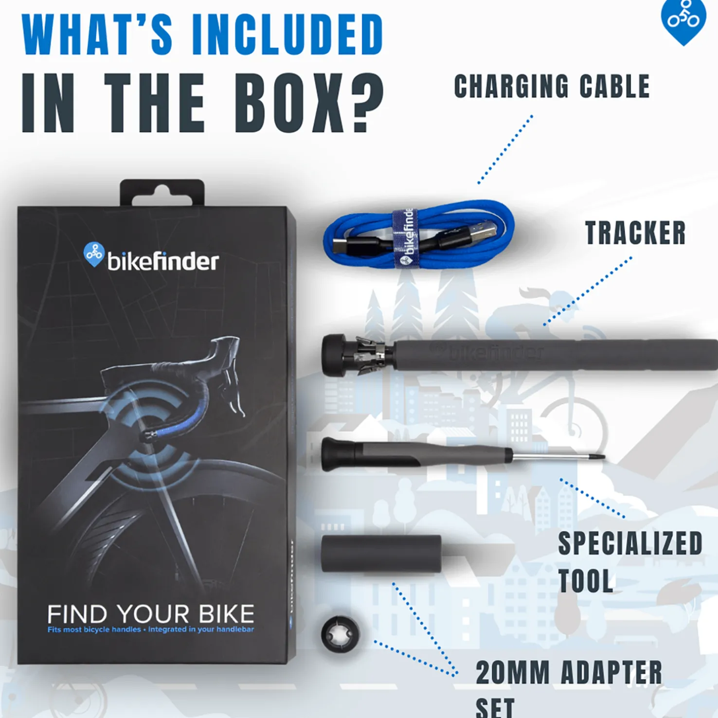 BikeFinder - Pyörätietokoneet - BikeFinder