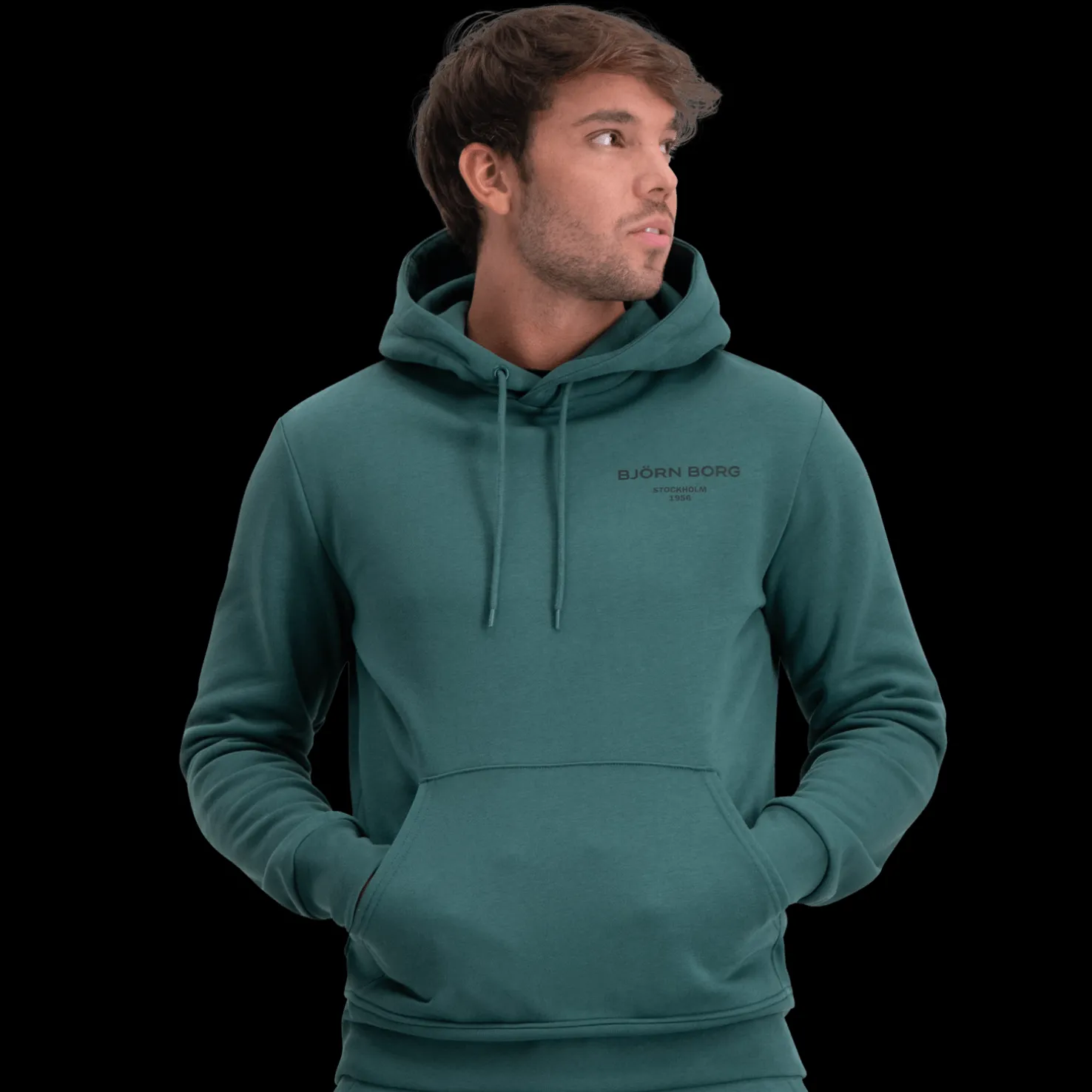 Borg Essential Hoodie, miesten huppari - Hupparit - Borg Essential Hoodie, miesten huppari