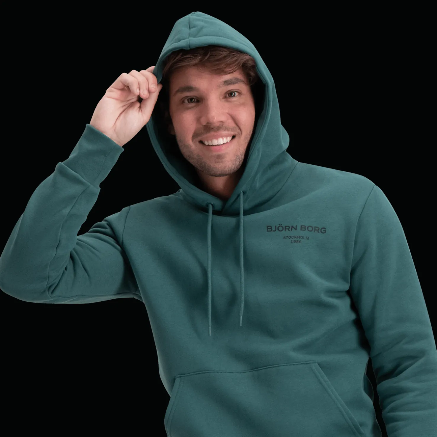 Borg Essential Hoodie, miesten huppari - Hupparit - Borg Essential Hoodie, miesten huppari