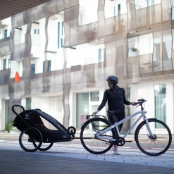 Breeze double, lastenkuljetuskärry - Kuljetuskärryt Pyörään - Breeze double, lastenkuljetuskärry